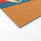 Stripes of the Sea Welcome Mat Gallery Image 2