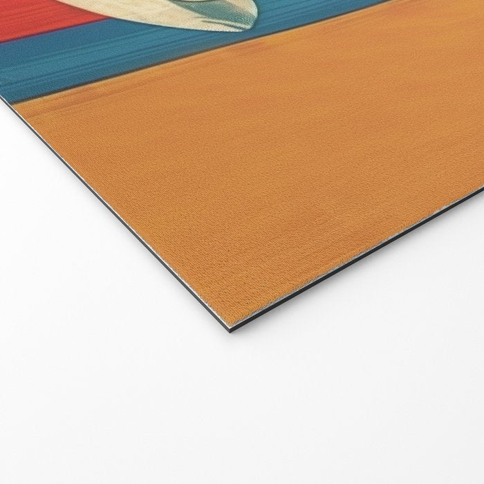 Stripes of the Sea Welcome Mat Gallery Image 2