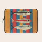Stripes of the Sea Laptop Sleeve Gallery Image 1