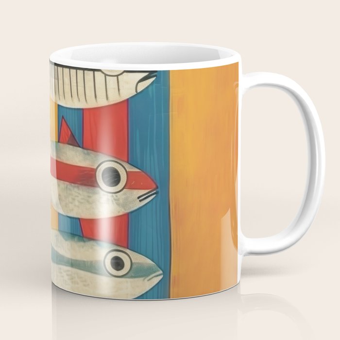 Stripes of the Sea Coffee Mug Gallery Image 1