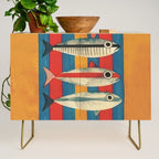 Stripes of the Sea Credenza Gallery Image 1