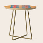 Stripes of the Sea Side Table Gallery Image 1