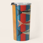 Stripes of the Sea Travel Mug Gallery Image 3