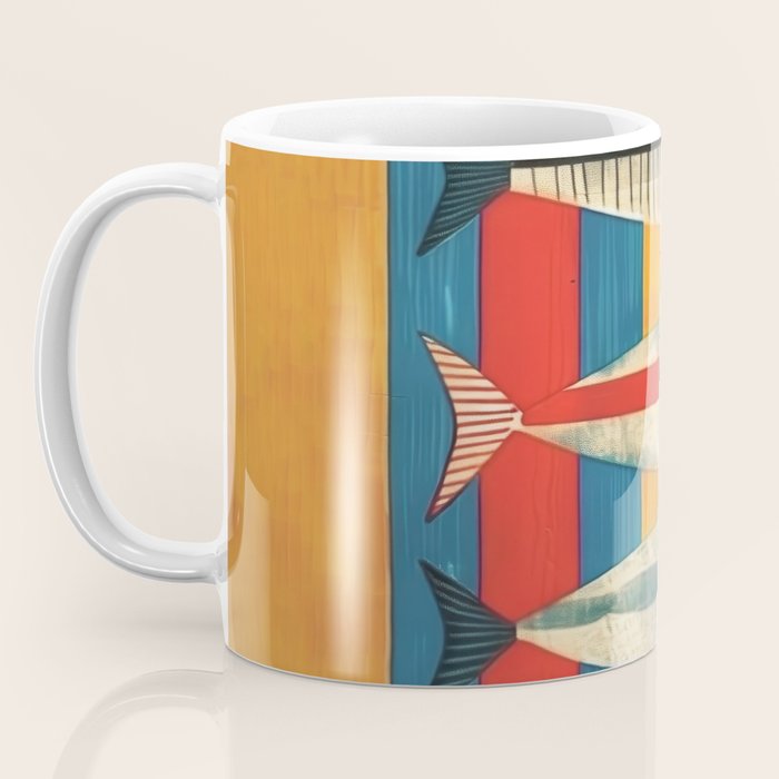 Stripes of the Sea Coffee Mug Gallery Image 3