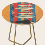 Stripes of the Sea Side Table Gallery Image 2