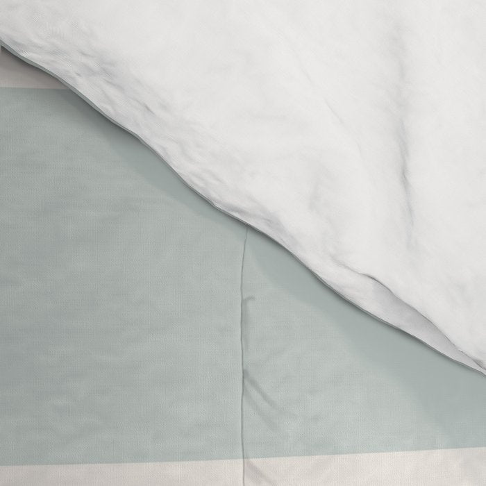 Two Tone Stripes - Sage Comforter Gallery Image 4