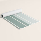 Two Tone Stripes - Sage Yoga Mat Gallery Image 2