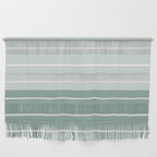 Two Tone Stripes - Sage Wall Hanging Gallery Image 1