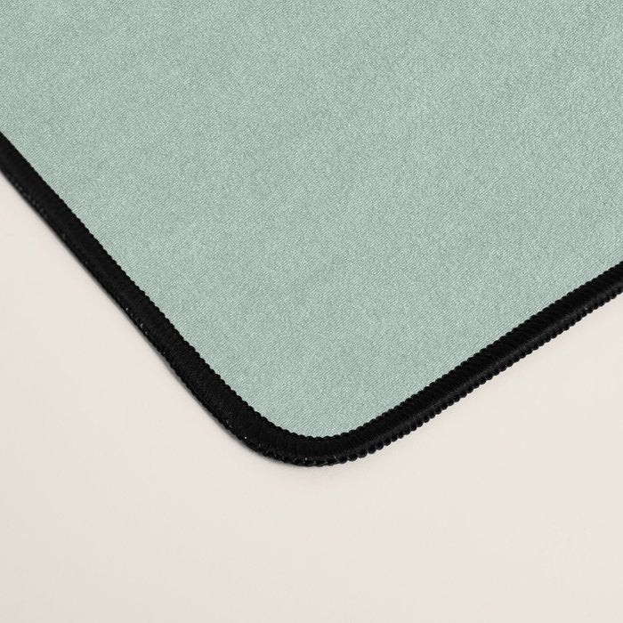 Retro Modern Swirls Abstract Turquoise Teal Orange Desk Mat Gallery Image 4