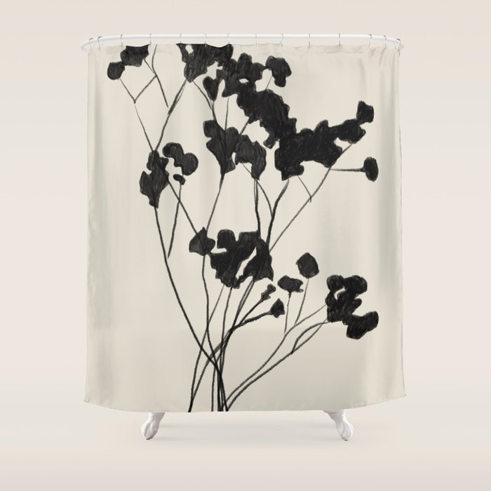 Botanical Calm Shower Curtain Gallery Image 1