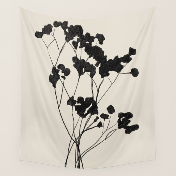 Botanical Calm Wall Tapestry Gallery Image 1