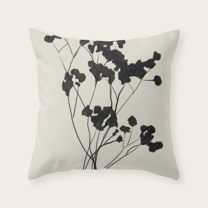 Botanical Calm Throw Pillow Gallery Image 6
