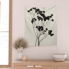 Botanical Calm Wall Tapestry Gallery Image 2
