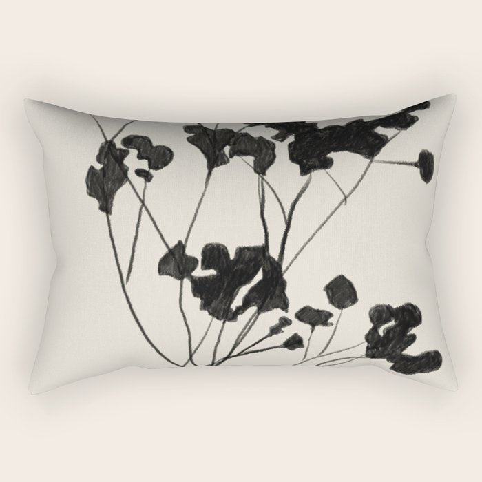 Botanical Calm Rectangular Pillow Gallery Image 2