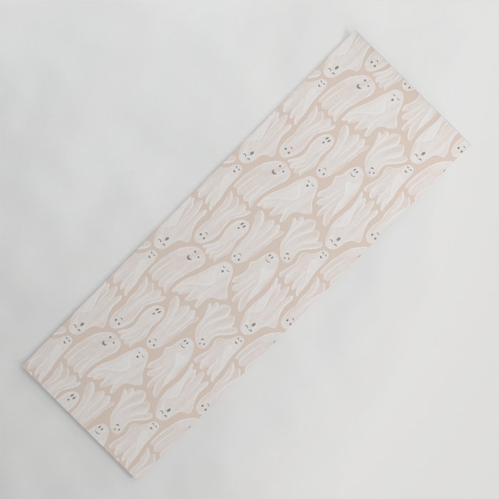 Gossamer Ghosts - blush neutral  Yoga Mat Gallery Image 1