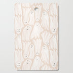 Gossamer Ghosts - blush neutral  Cutting Board Gallery Image 1