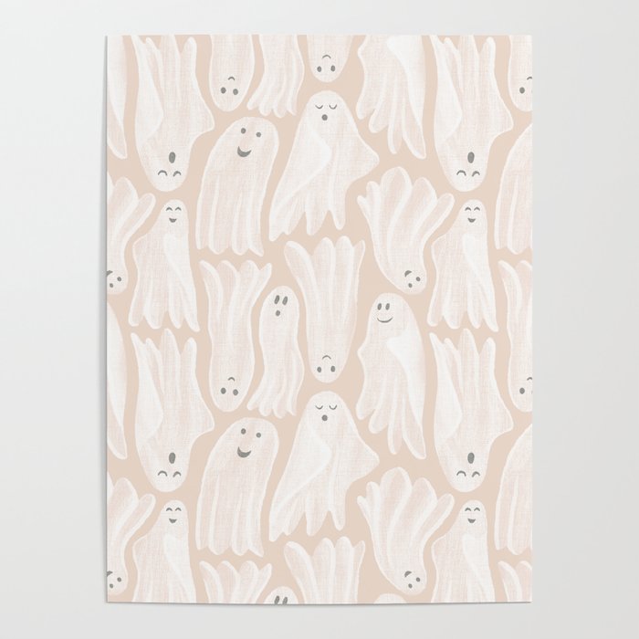 Gossamer Ghosts - blush neutral  Poster Gallery Image 1
