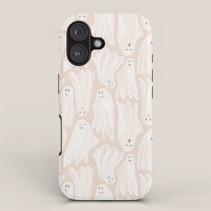 Gossamer Ghosts - blush neutral  iPhone Case Gallery Image 1