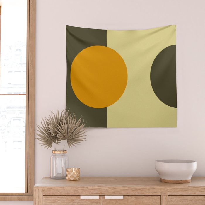 Sun&Moon07 Wall Tapestry Gallery Image 2