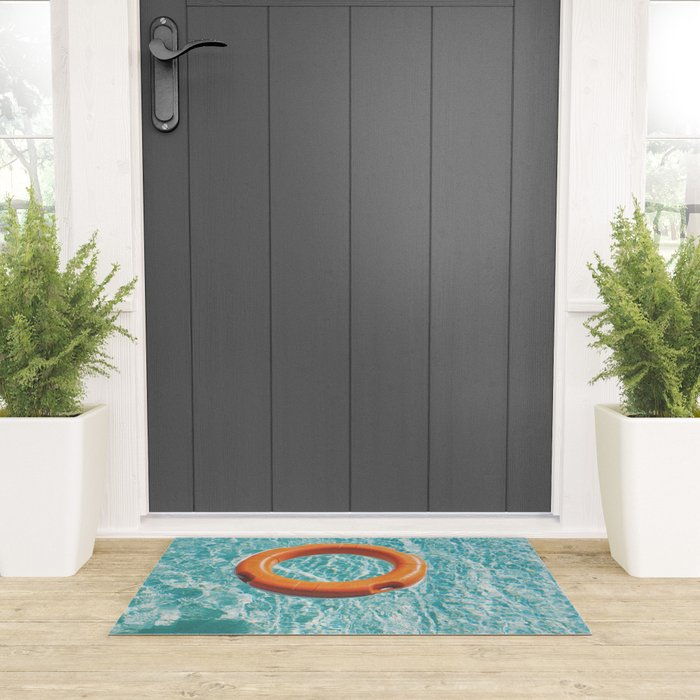 Swimming Pool III Welcome Mat Gallery Image 3