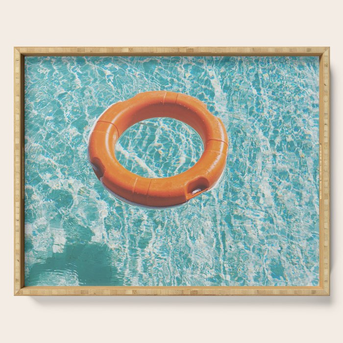 Swimming Pool III Serving Tray Gallery Image 1