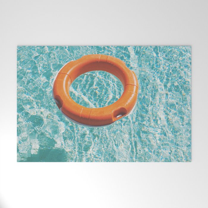 Swimming Pool III Welcome Mat Gallery Image 1