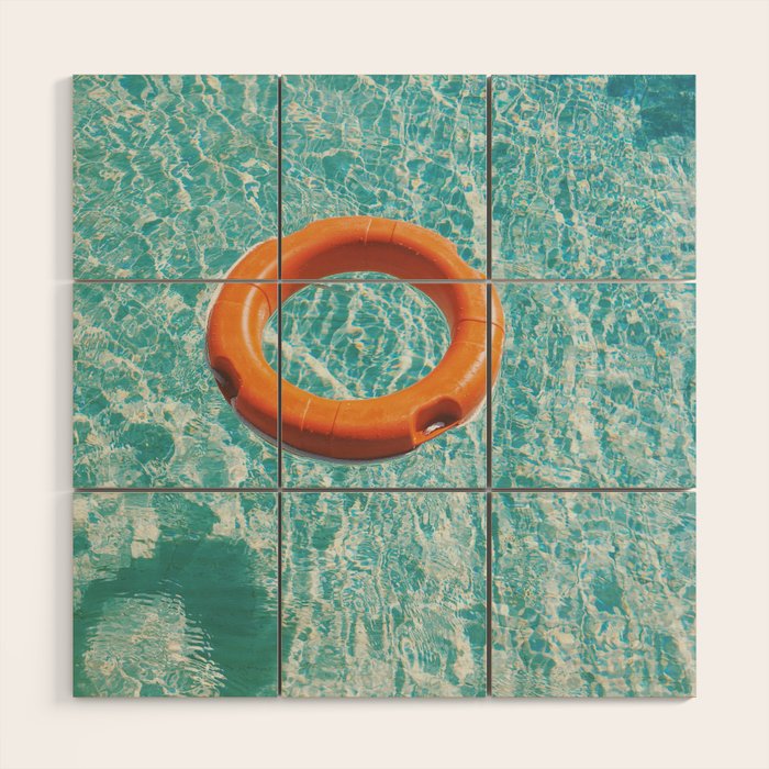 Swimming Pool III Wood Wall Art Gallery Image 1