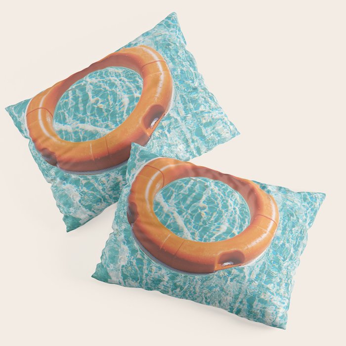 Swimming Pool III Pillow Sham Gallery Image 3