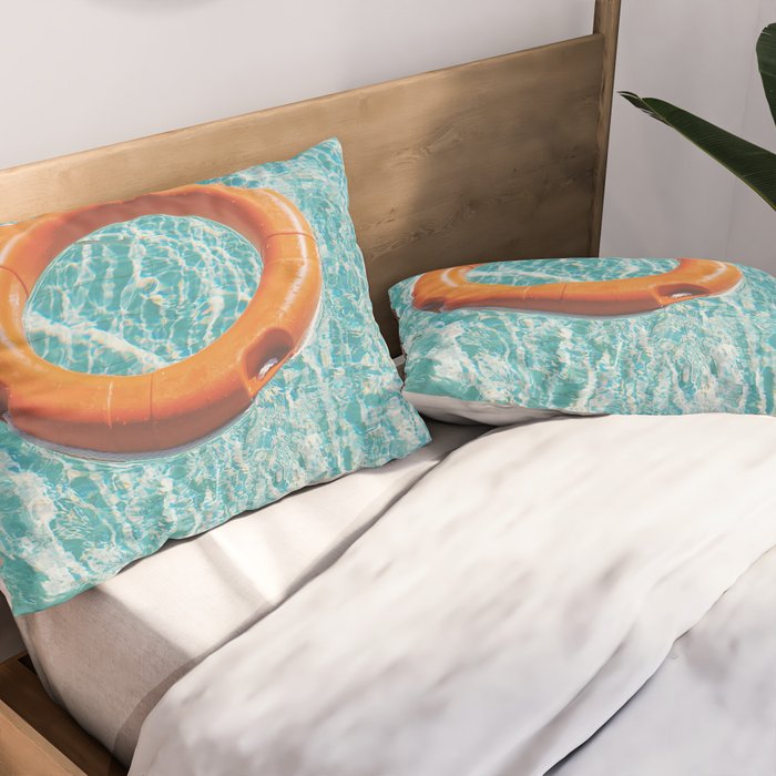 Swimming Pool III Pillow Sham Gallery Image 2