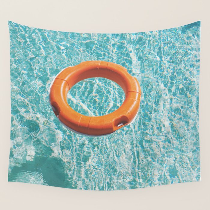 Swimming Pool III Wall Tapestry Gallery Image 4