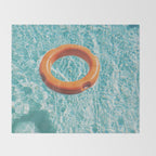 Swimming Pool III Throw Blanket Gallery Image 2
