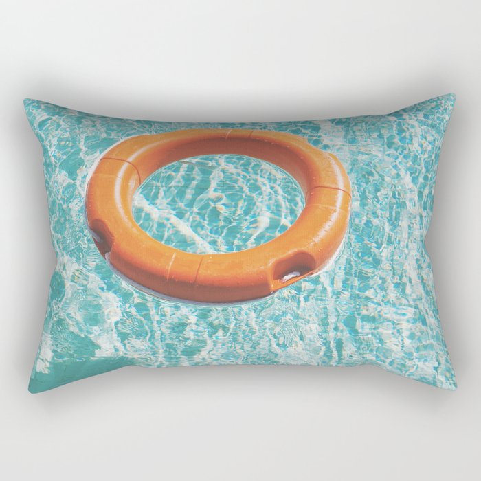 Swimming Pool III Rectangular Pillow Gallery Image 2
