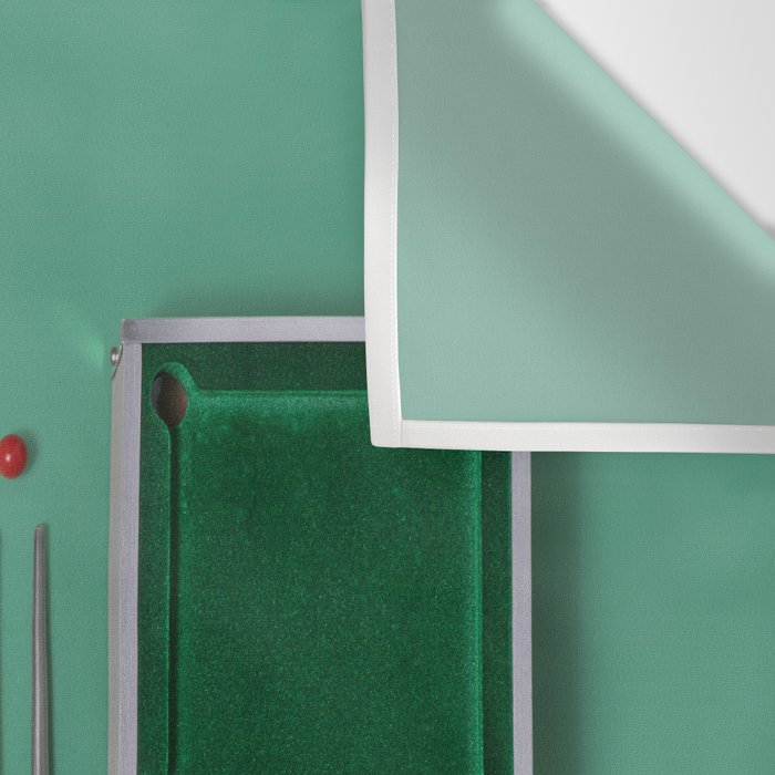 Dollhouse inventory / dark green Wall Tapestry Gallery Image 3