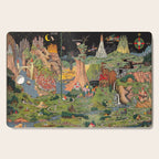 The land of make believe. Published by Jaro Hess 1930 Cornucopia of Fairy Tales Detailed Labeled Map Fun Magical Fantasy Art Cutting Board Gallery Image 1