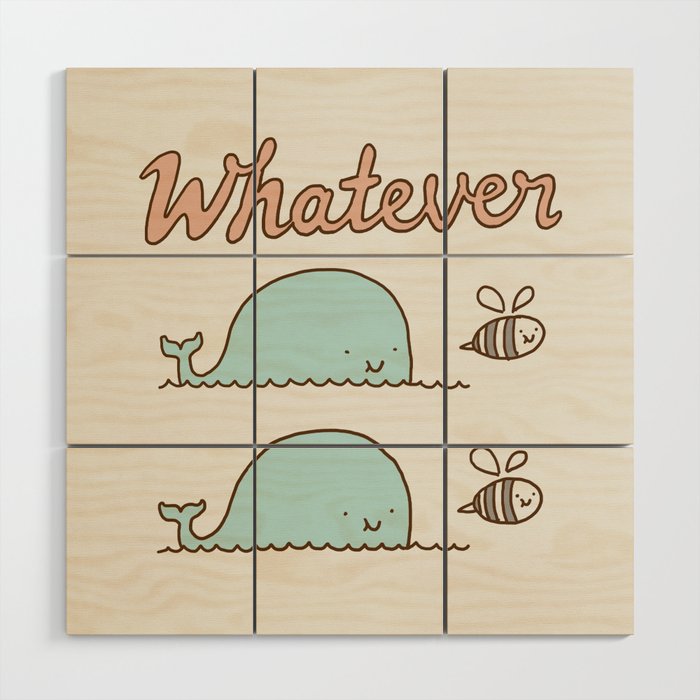 Que Sera Sera Wood Wall Art Gallery Image 1