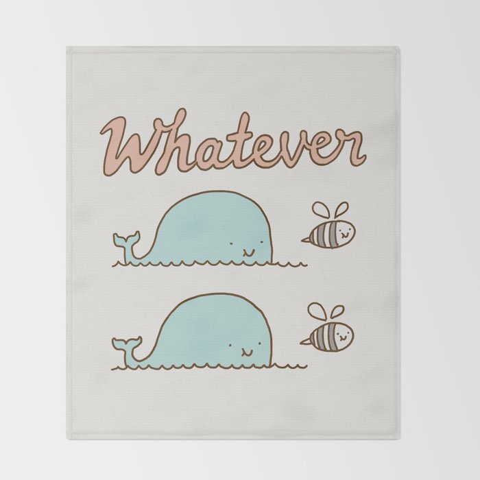 Que Sera Sera Throw Blanket Gallery Image 2