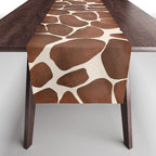Modern giraffe print Table Runner Gallery Image 1