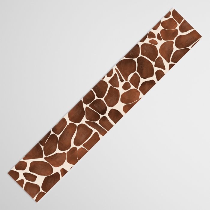 Modern giraffe print Table Runner Gallery Image 3