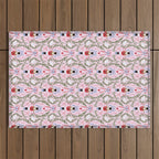 Nutcracker Holiday Pattern Outdoor Rug Gallery Image 1