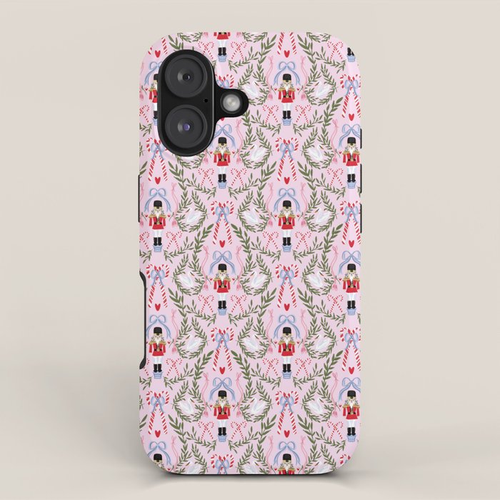 Nutcracker Holiday Pattern iPhone Case Gallery Image 1