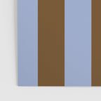 Duo II - Brown and Blue Stripes Poster Gallery Image 3