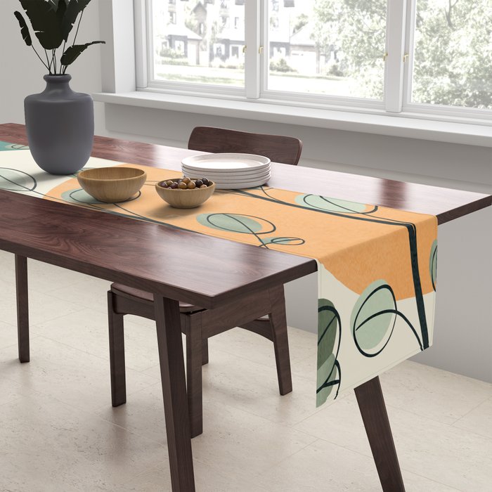 Elegant Shapes 04 Table Runner Gallery Image 2