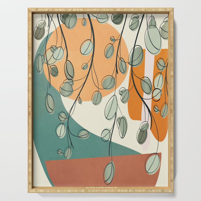 Elegant Shapes 04 Serving Tray Gallery Image 1