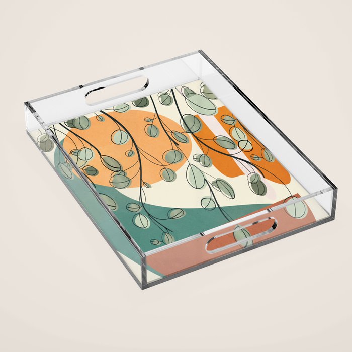 Elegant Shapes 04 Acrylic Tray Gallery Image 1