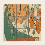 Elegant Shapes 04 Wood Wall Art Gallery Image 1