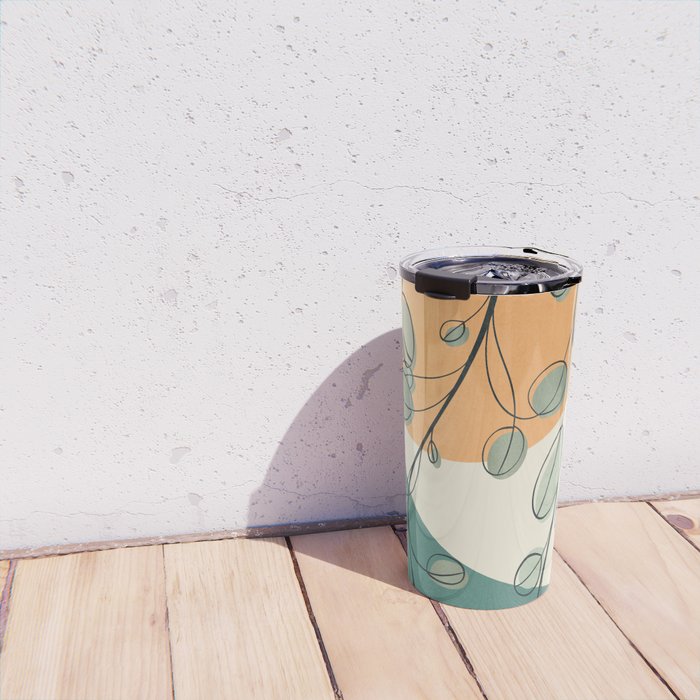 Elegant Shapes 04 Travel Mug Gallery Image 4