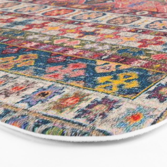 Bohemian Pattern Bath Mat Gallery Image 3