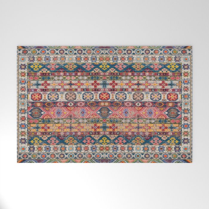 Bohemian Pattern Welcome Mat Gallery Image 1