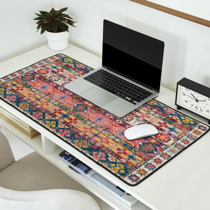 Bohemian Pattern Desk Mat Gallery Image 2