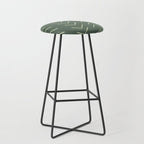 Boho Big Arrows in Leaf Green Stool Gallery Image 1